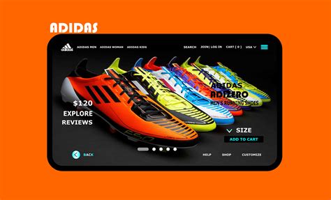 adidas website